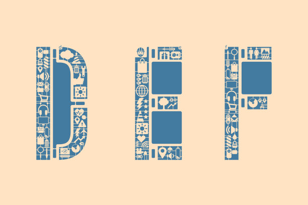 图标字体- DEF图片下载