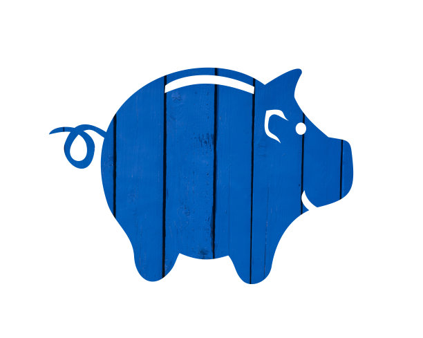 木制储钱罐图片下载