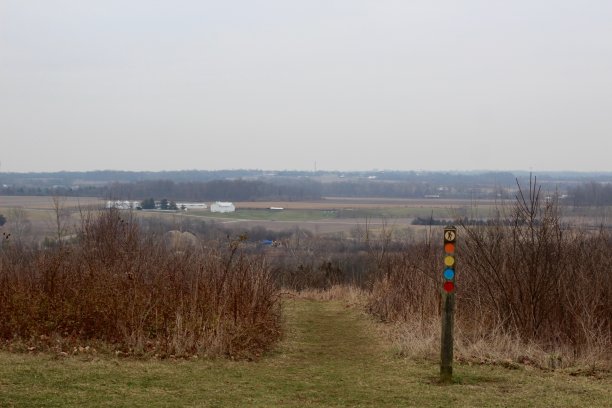 有风景的徒步旅行路线图片下载
