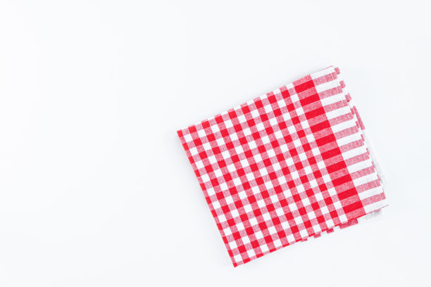 细胞餐巾孤立在白色背景上。图片下载