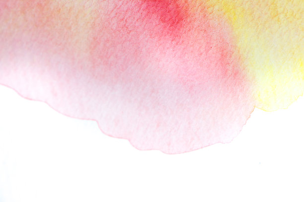 艺术品。近景橙色水彩画艺术背景，抽象水彩画艺术。在热色调上用红色手绘。水彩纹理卡片或创意横幅设计。黄色的图片下载