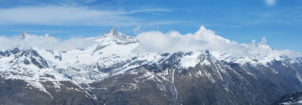 瑞士雪山图片下载