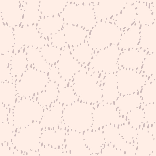 淡粉色和紫色的载体图案抽象细胞结构。无缝有机几何手绘背景。适合健康，食品，保健品，包装，质地，包装概念图片下载