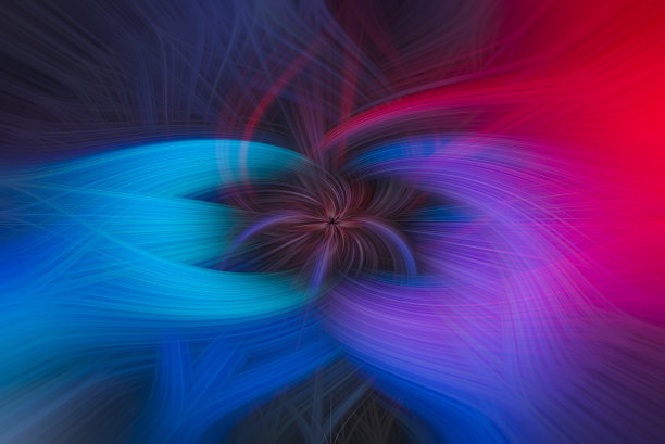 抽象的扭曲光光纤背景图片下载