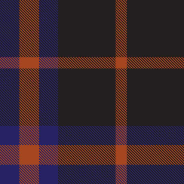 彩色经典现代格子呢无缝印花/图案向量图片下载