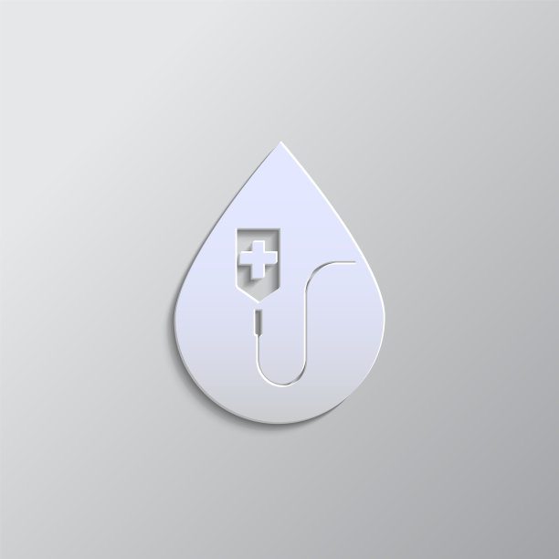 献血纸样式。灰色的颜色向量。纸张样式矢量图标图片下载