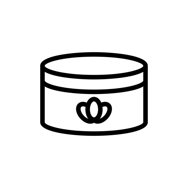 薰衣草香皂油图标向量。孤立轮廓符号插图图片下载