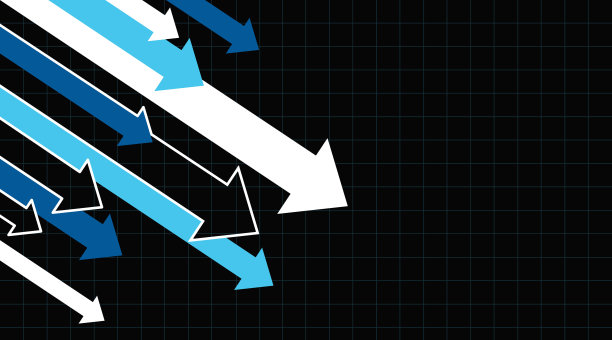 亏损标志与留白空间图片下载