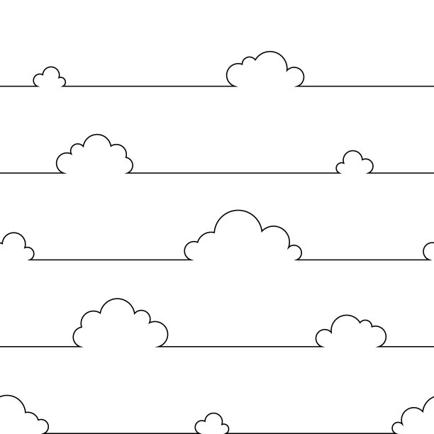 无缝模式与线云图片下载