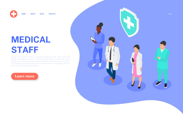 医疗插画素材ID：351246834