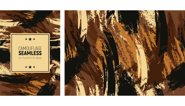 无缝笔触模式。伪装现代背景图片下载