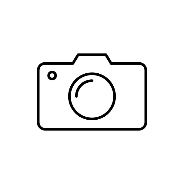 相机矢量图标线条风格插图EPS 10文件图片下载