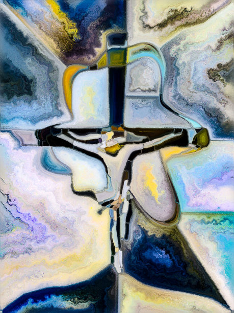 彩色玻璃的能量图片下载