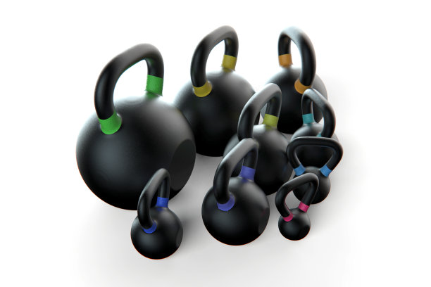 健身器材重量水壶铃声孤立在白色背景股票照片图片下载