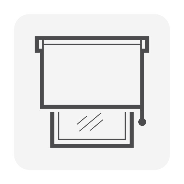 窗帘盲目的图标图片下载