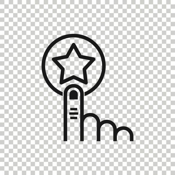 点击忠诚卡图标在平面风格。手奖励矢量插图上白色孤立的背景。贴现业务的概念。图片下载