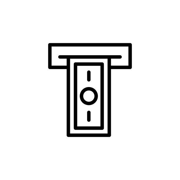 简约支付线性图标图片下载