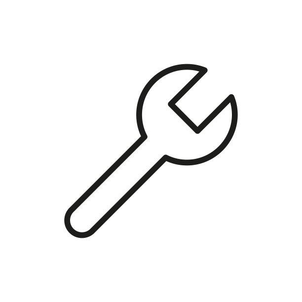 简单的维护线图标。图片下载