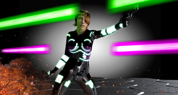 捍卫美丽的未来英雄图片下载