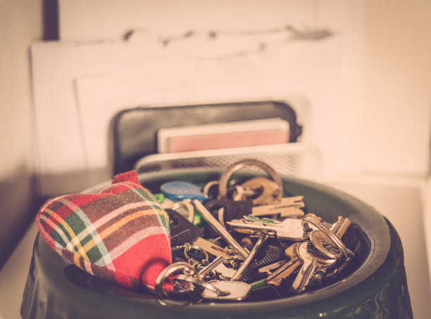 一串不同的键图片下载