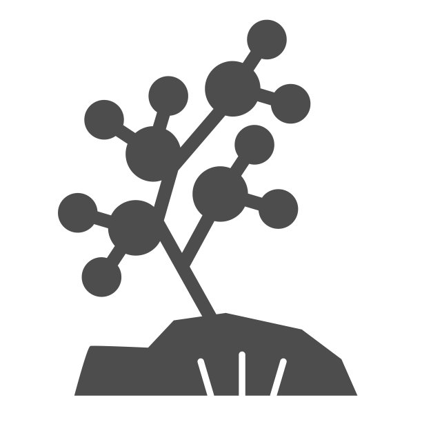宝石树固体图标。装饰宝石木矢量插图孤立在白色。珠宝字形风格设计，专为网页和应用设计。Eps 10。图片下载