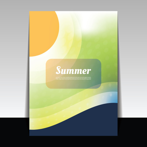传单或封面设计-夏季图片下载