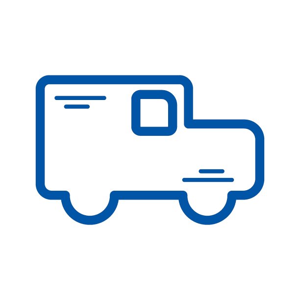 简单的图标汽车孤立的白色背景。行风格。矢量插图。图片下载