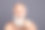 特写照片的老英俊的男人都市美男梳理整洁长胡子爱自己看着镜子浴室赤膊孤立的灰色背景图片下载
