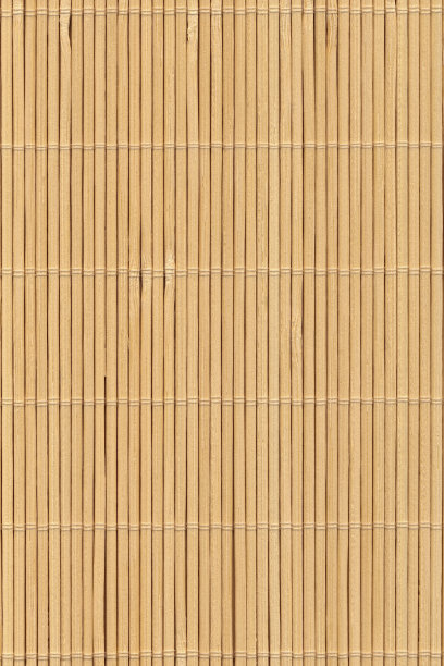 高分辨率竹Place Mat乡村板条交错粗纹理背景纹理图片下载