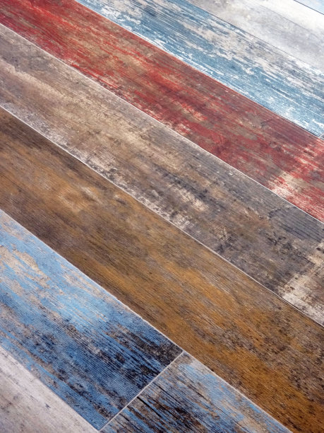 不同颜色的木板地面图片下载