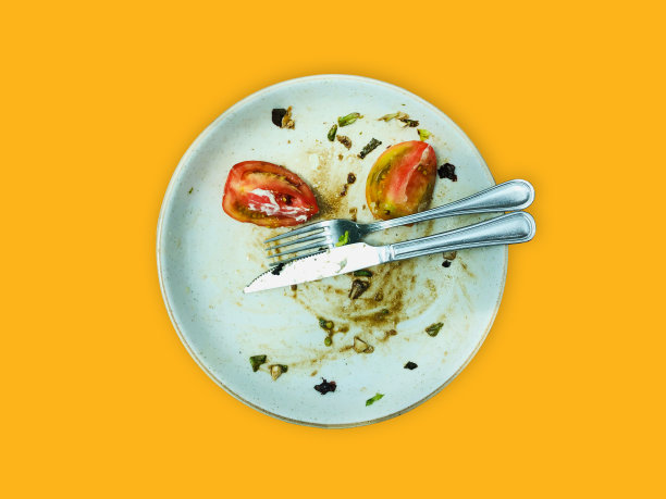 空盘子的菜图片下载