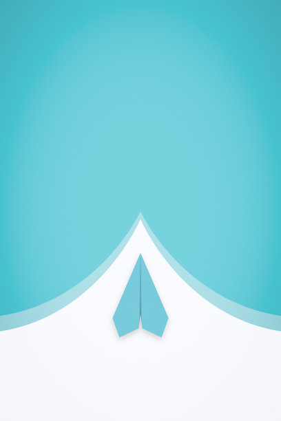 纸飞机旅行和商业概念背景图片下载