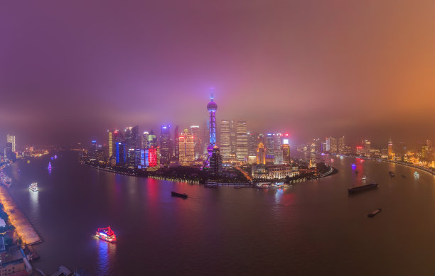 中国上海夜景图片下载