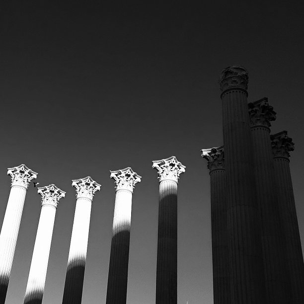 罗马列黑与白图片下载