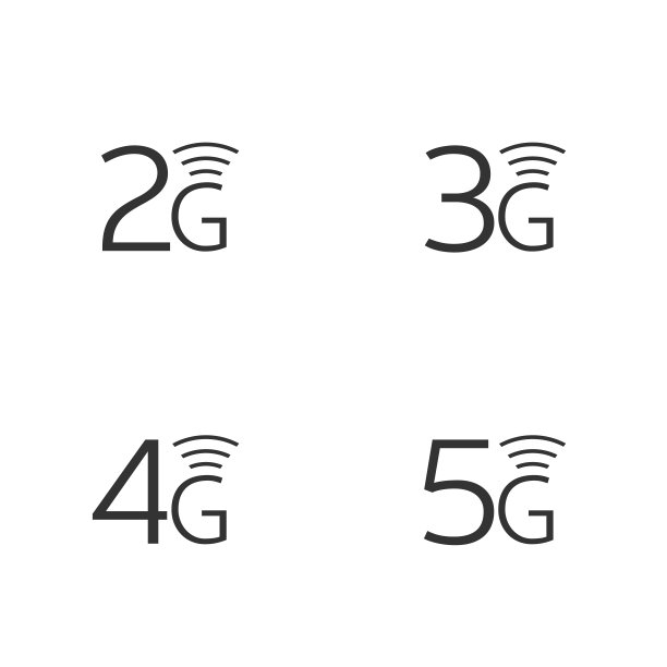 3g互联网矢量图标图片下载