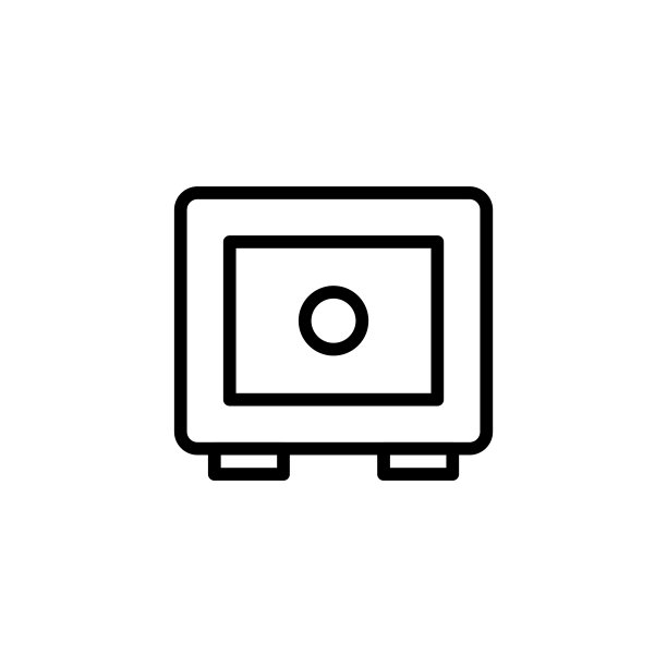 简约安全线型图标图片下载