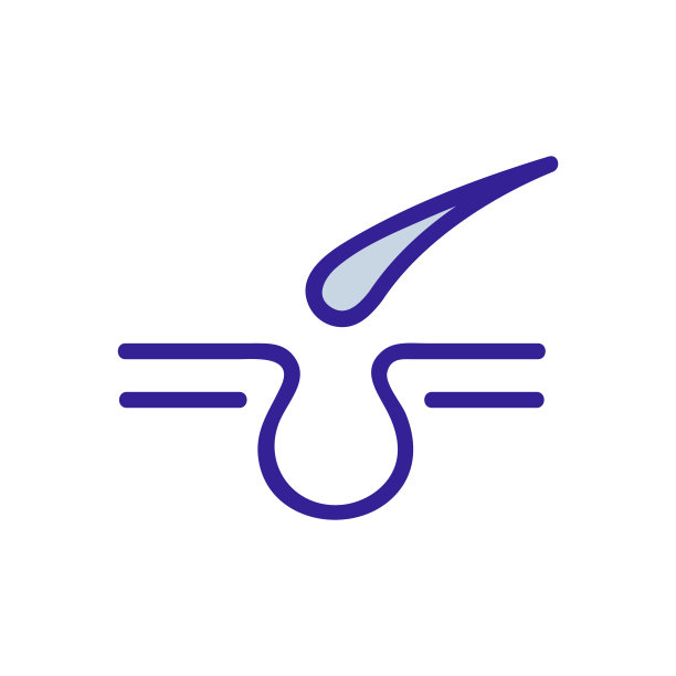 秃顶图标矢量。孤立轮廓符号插图图片下载