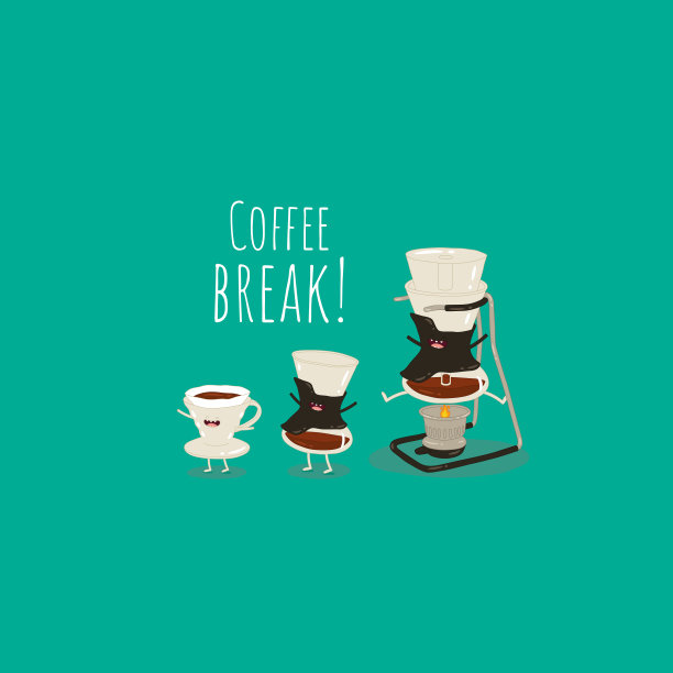 用虹吸管煮咖啡的方法，白杯的咖啡过滤器永远是朋友。图片下载