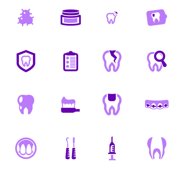 牙科图标设置图片下载