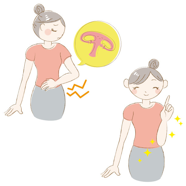 女人胃痛的苦楚和决心图片下载