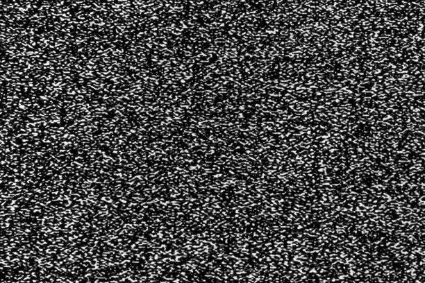 电视屏幕-无信号，白噪声背景图片下载