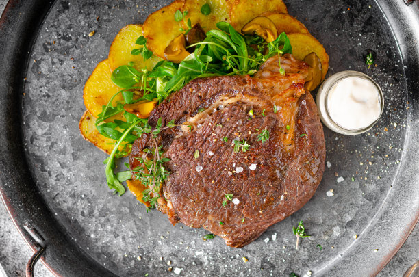 美味的牛排图片下载