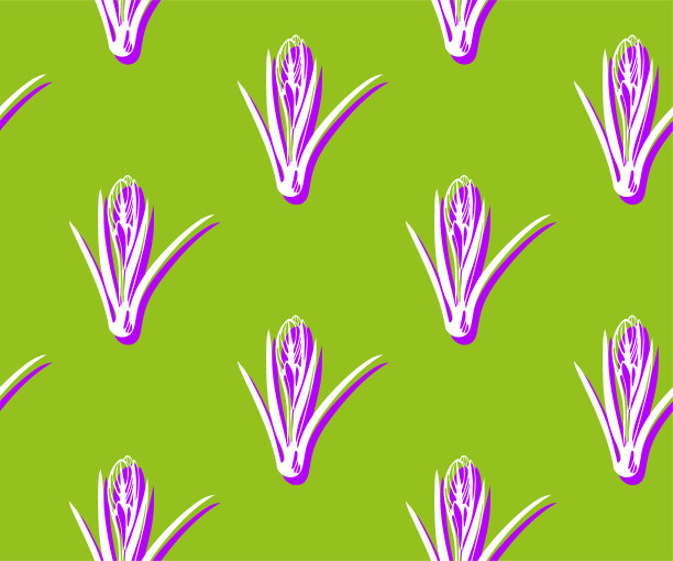 无缝花卉图案与野生春花观赏装饰背景。矢量模式。印刷纺织品，布料，墙纸，剪贴簿图片下载