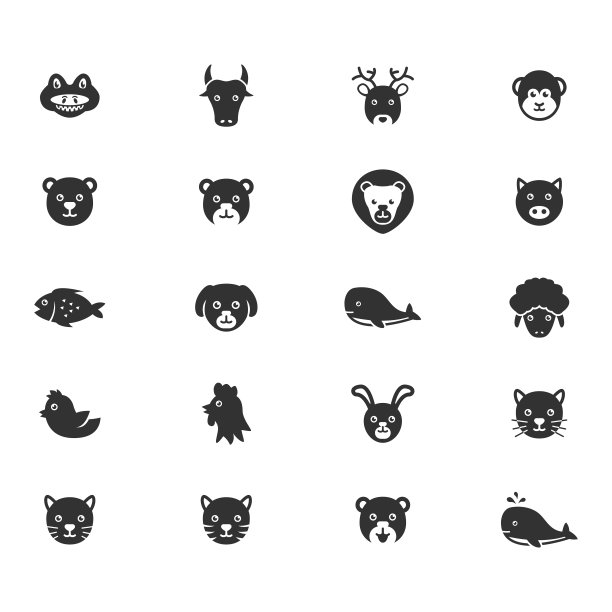 动物图标图片下载