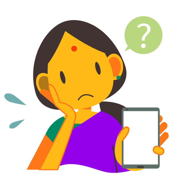 印度女性表情系列图片下载