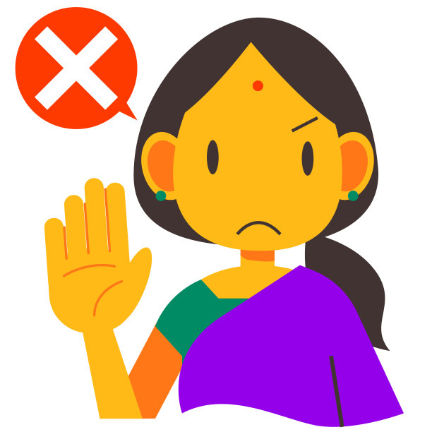 印度女性表情系列图片下载