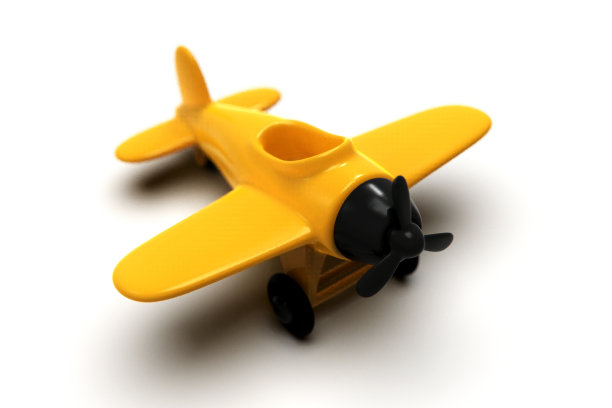 老式飞机玩具库存照片图片下载