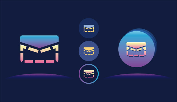 邮件图标说明。图片下载