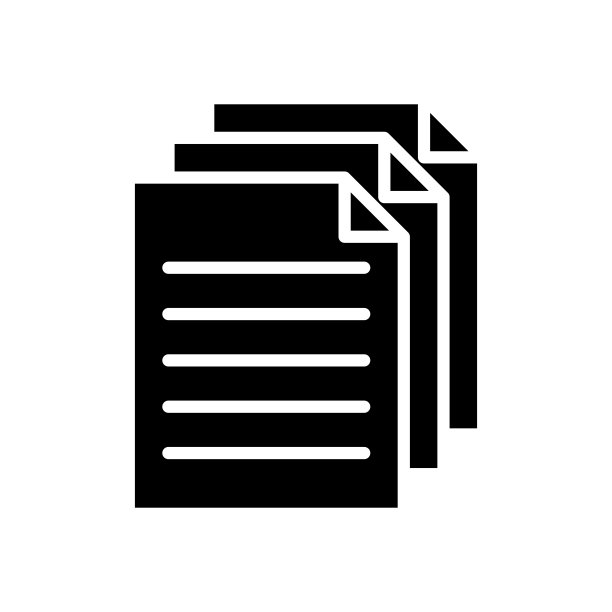 账单图标矢量设计模板图片下载