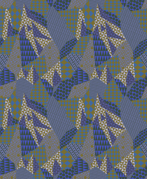 抽象几何无缝图案图片下载